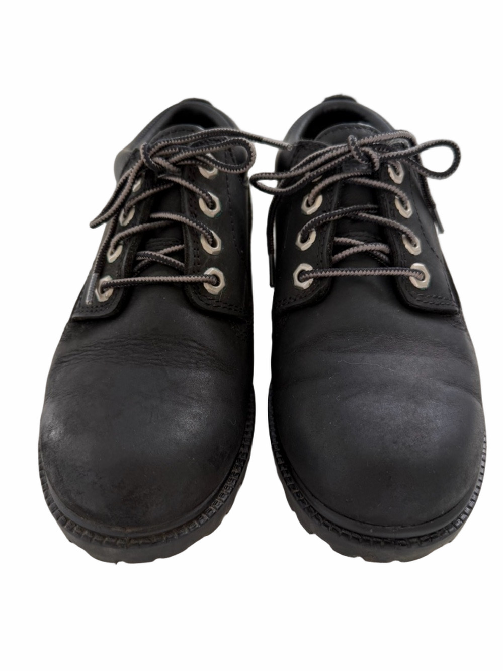 Timberland Waterproof Chukka Boots Combat Moto Boots Black Nubuck Size 7.5 - Picture 3 of 16